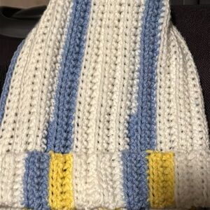 Handmade crochet ribbed beanies available in a variety of colors